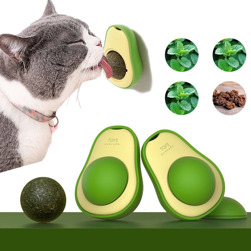 Catnip en Forma de Aguacate para Gatos