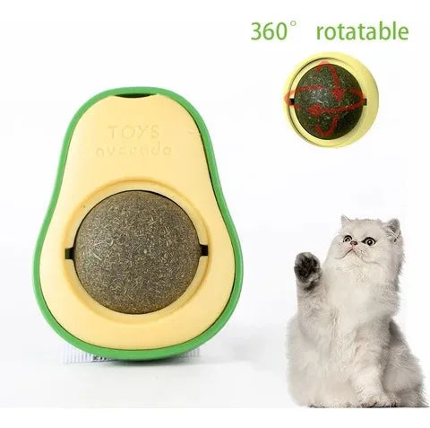 Catnip en Forma de Aguacate para Gatos